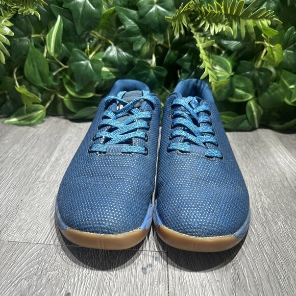 Nobull Superfabric Trainer Men Sz 6 Women 7.5 Workout Gym Shoes Blue Gum  Camo main image 7